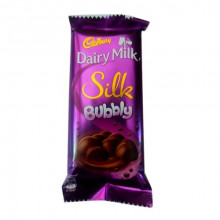 Cadburys Dairy Milk Bubbly Chocolate, 50g